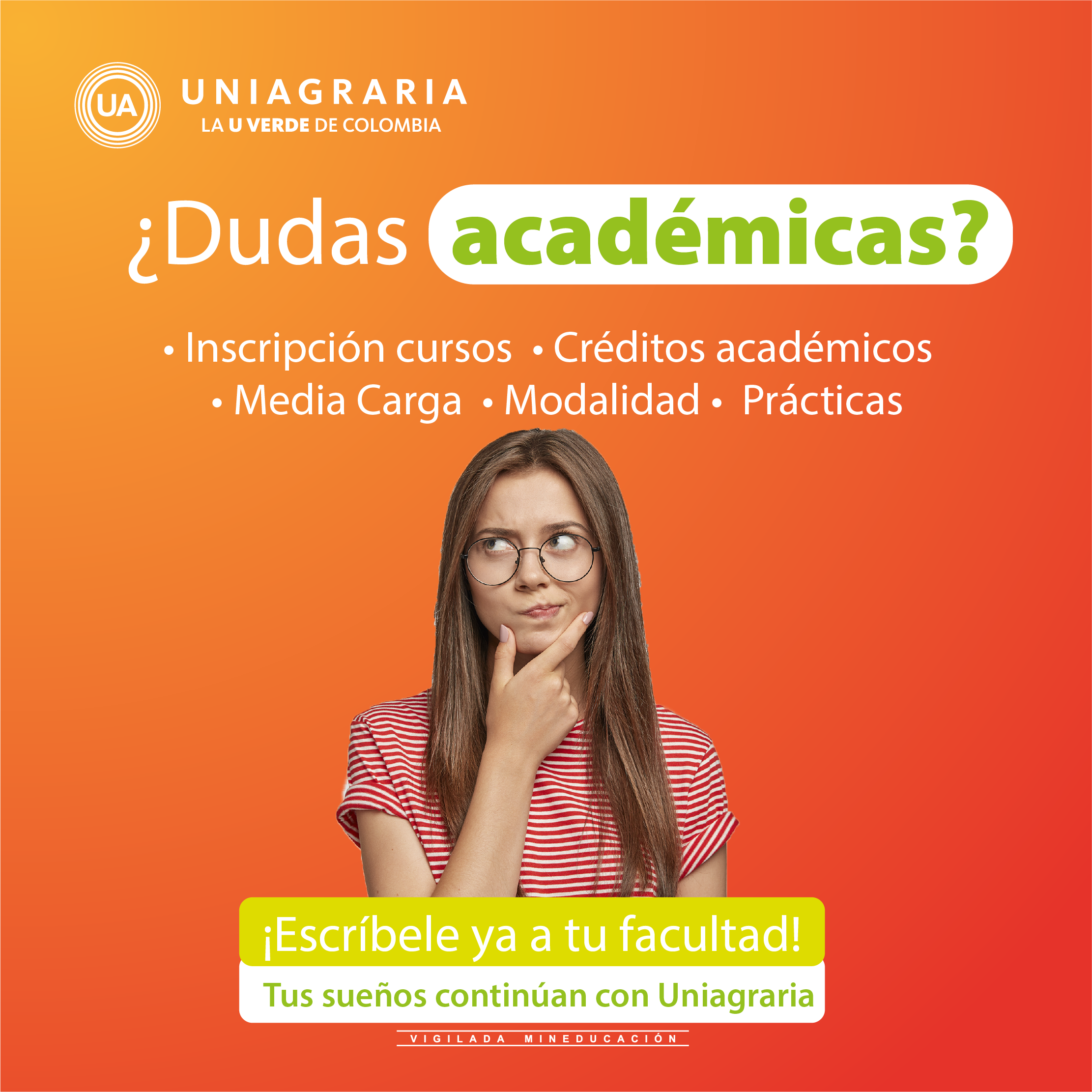 ¿Dudas Académicas?