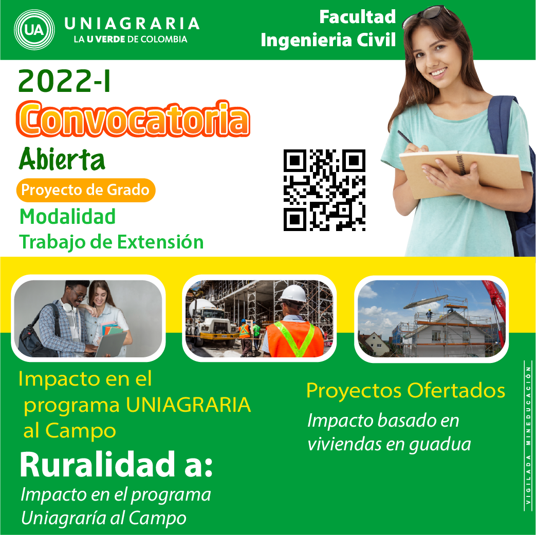 Convocatoria 2022-1 Proyecto de Grado