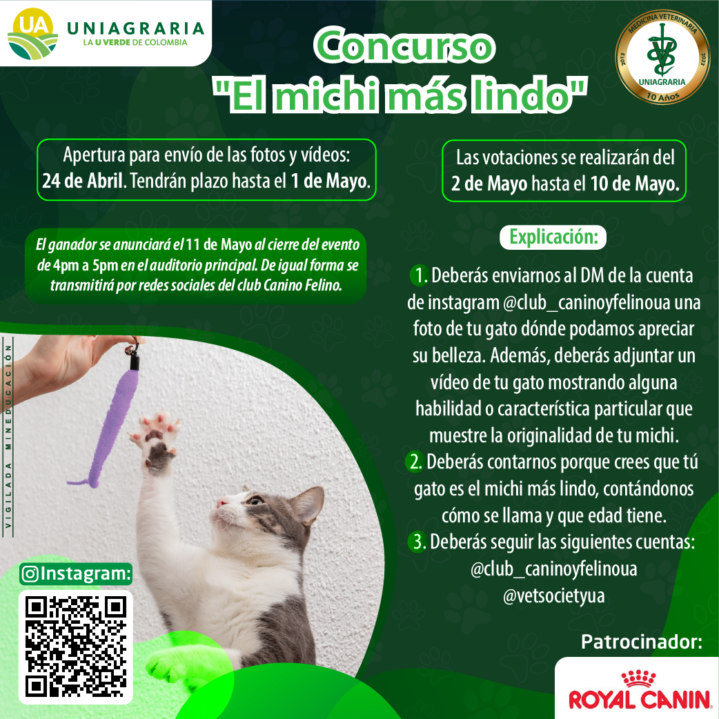Concurso pedagógico Canino