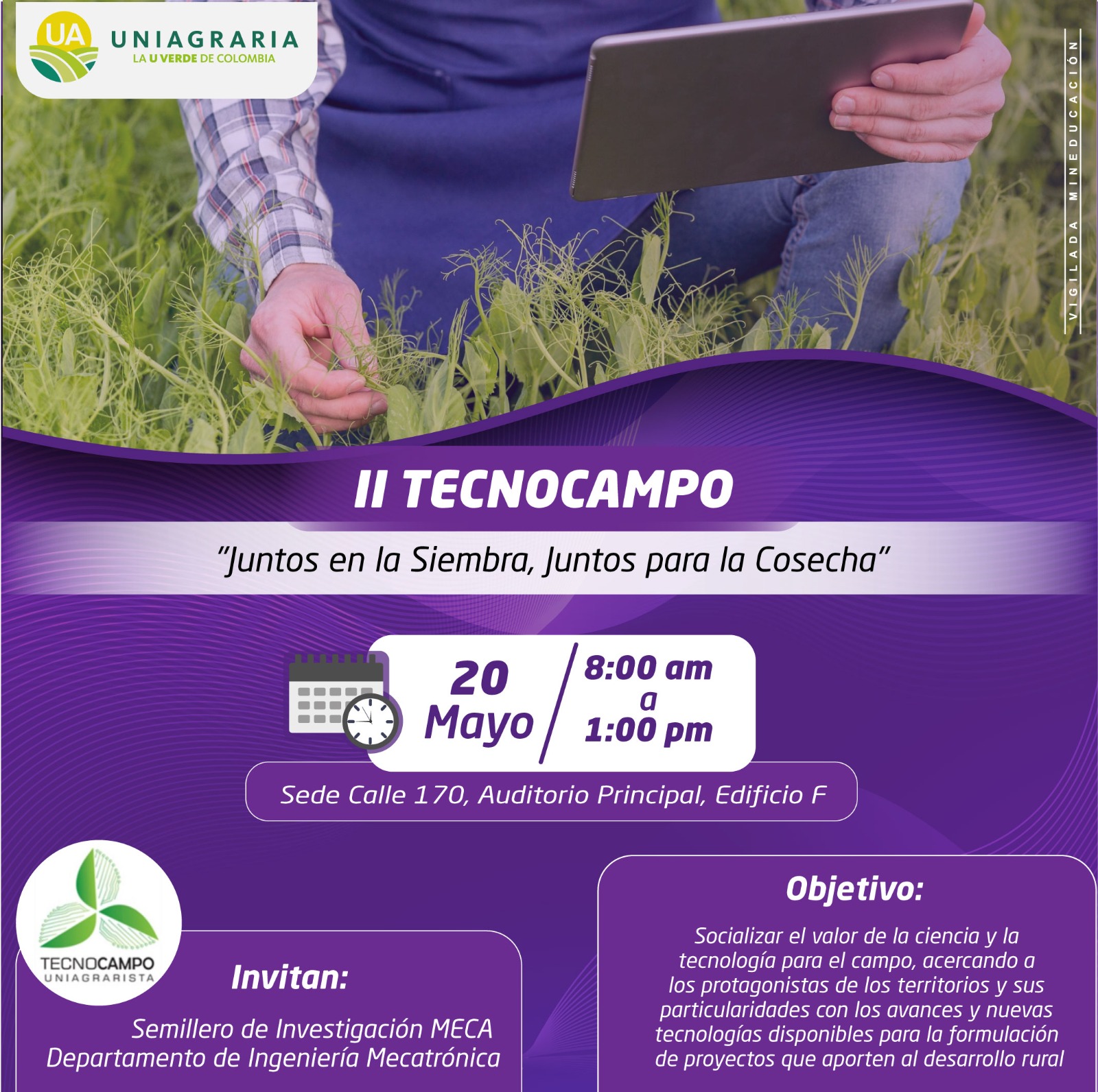 II Tecnocampo Juntos en la siembre, juntos para la cosecha