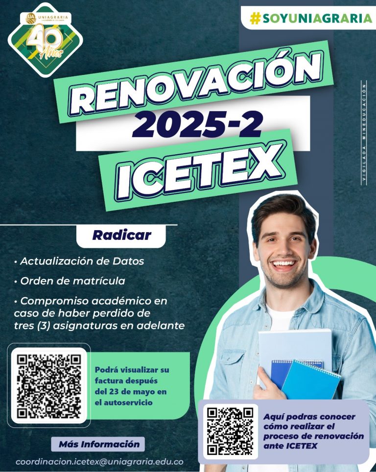 Renovación crédito ICETEX 2025-2