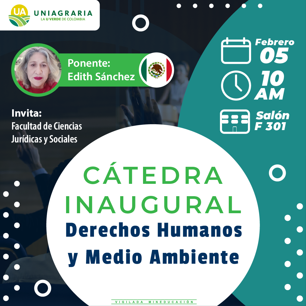 Cátedra inaugural – Derechos humanos y Medio ambiente