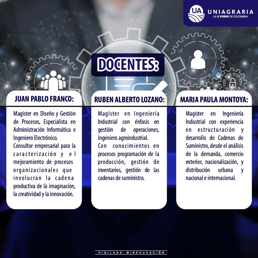 Diplomado – Curso de profundización: Logística Integral enfrentando los nuevos retos para una agroindustria 4.0