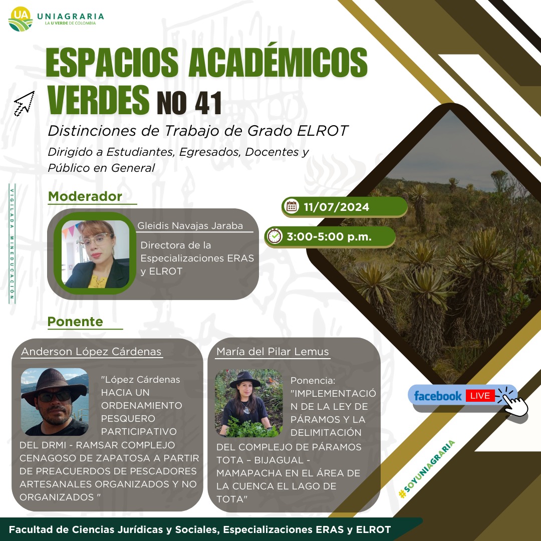 Espacios académicos verdes No. 41