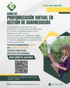 Curso de profundización virtual en gestión de Agronegocios