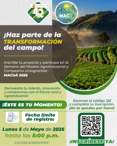 ¡Haz parte de la transformación del campo! Inscribe tu proyecto y participa