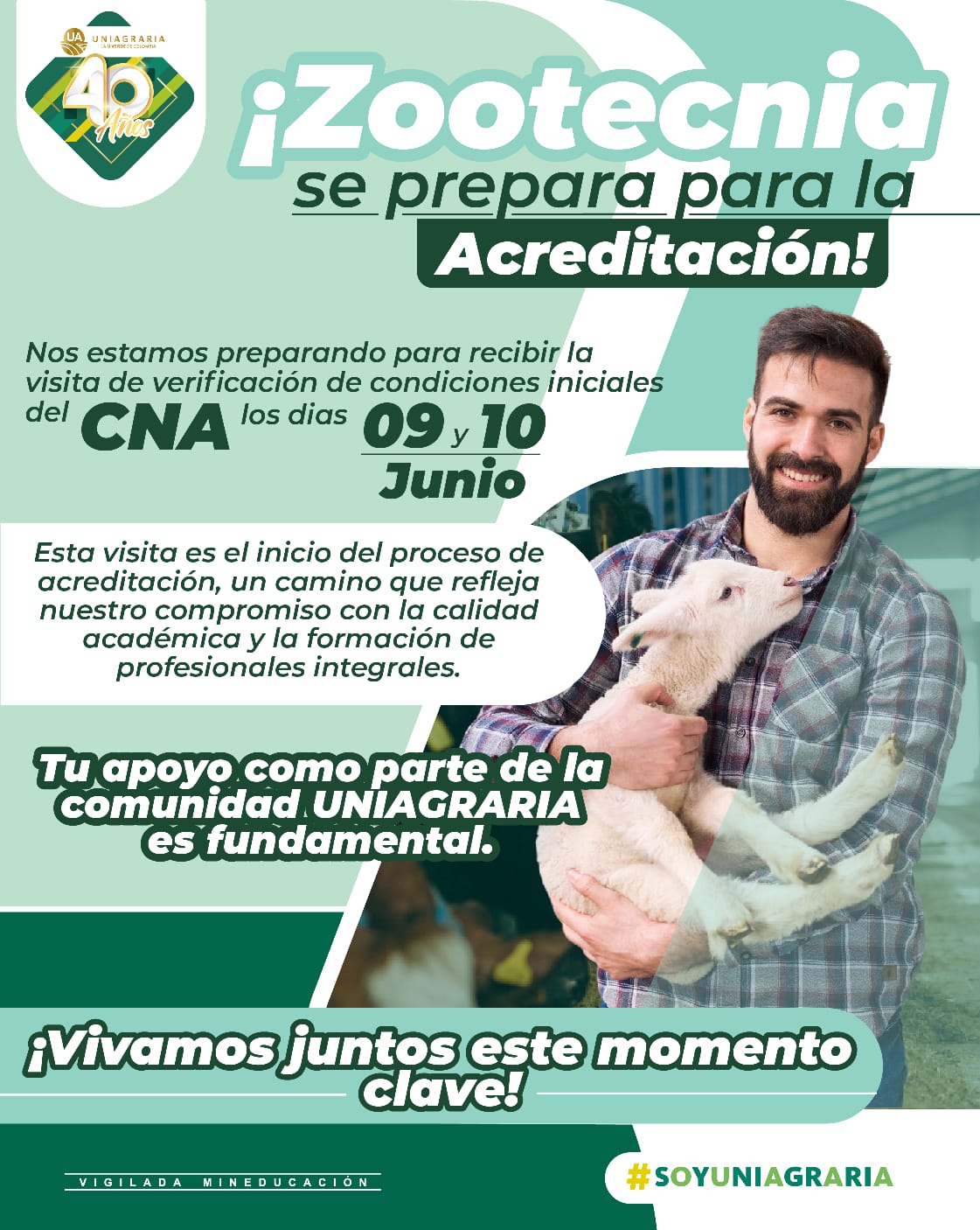 ¡Zootecnia se prepara para la Acreditación!