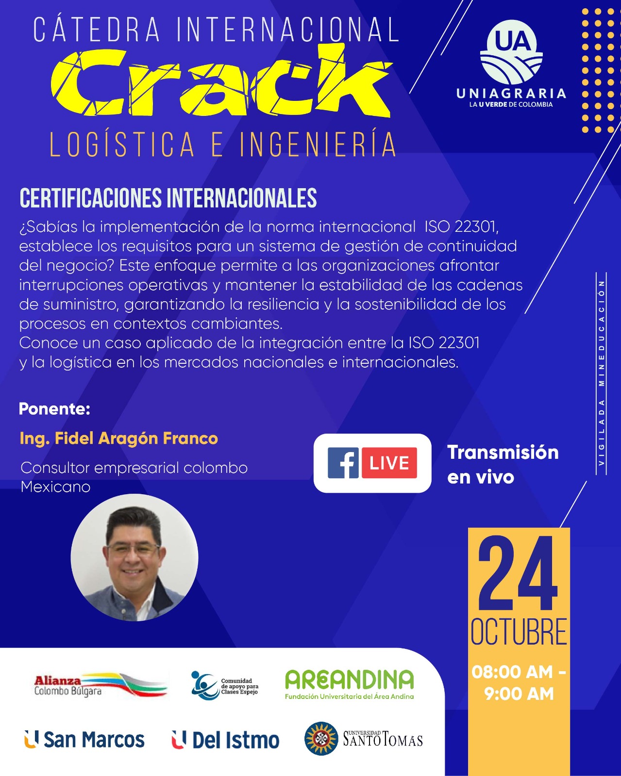 Cátedra Internacional Crack logística e Ingeniería