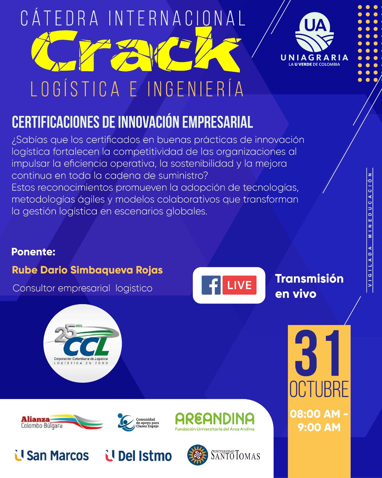 Cátedra Internacional Crack logística e Ingeniería