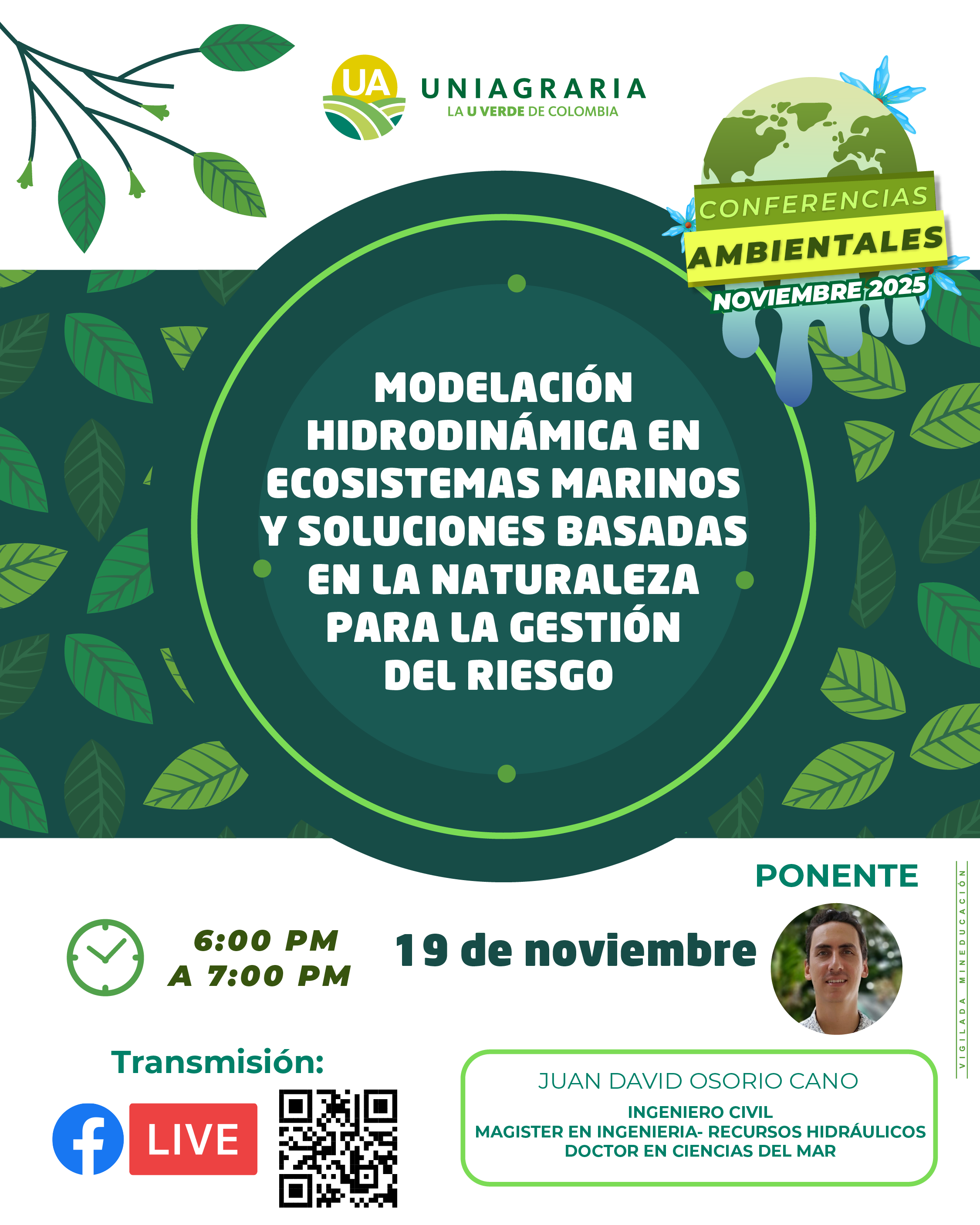 Modelación hidrodinámica en ecosistemas marinos y soluciones basadas en la naturaleza para la gestión del riesgo