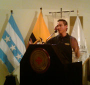 Oscar Javier Alfaro Parra, estudiante de derecho