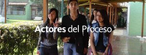 Actores del proceso