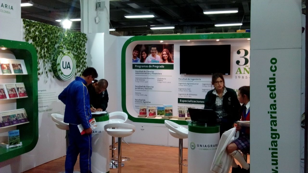 I participación de UNIAGRARIA en la FILBO 2015