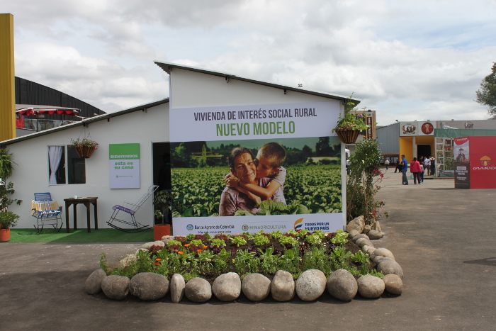 En Agroexpo 2015 el Ministerio de Agricultura y Desarrollo Rural presenta el nuevo modelo de vivienda rural