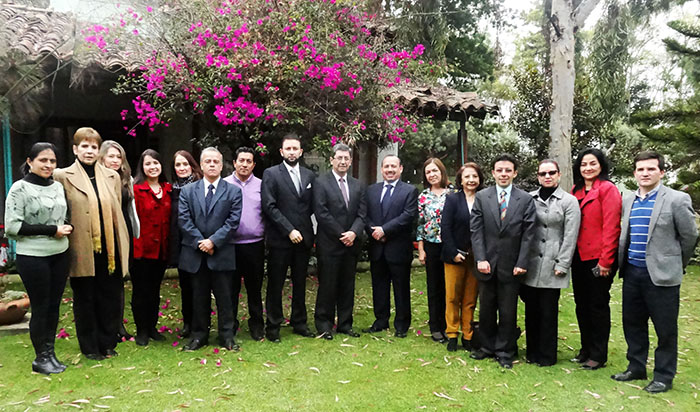 Visita del par académico al Programa de Ingeniería Civil