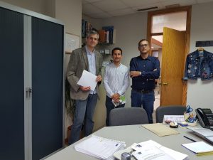 Visita del docente Juan Camilo Sánchez a la Universidad Santiago de Compostela, España
