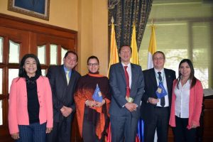 Uniagraria recibe visita del embajador de la República de Kosovo