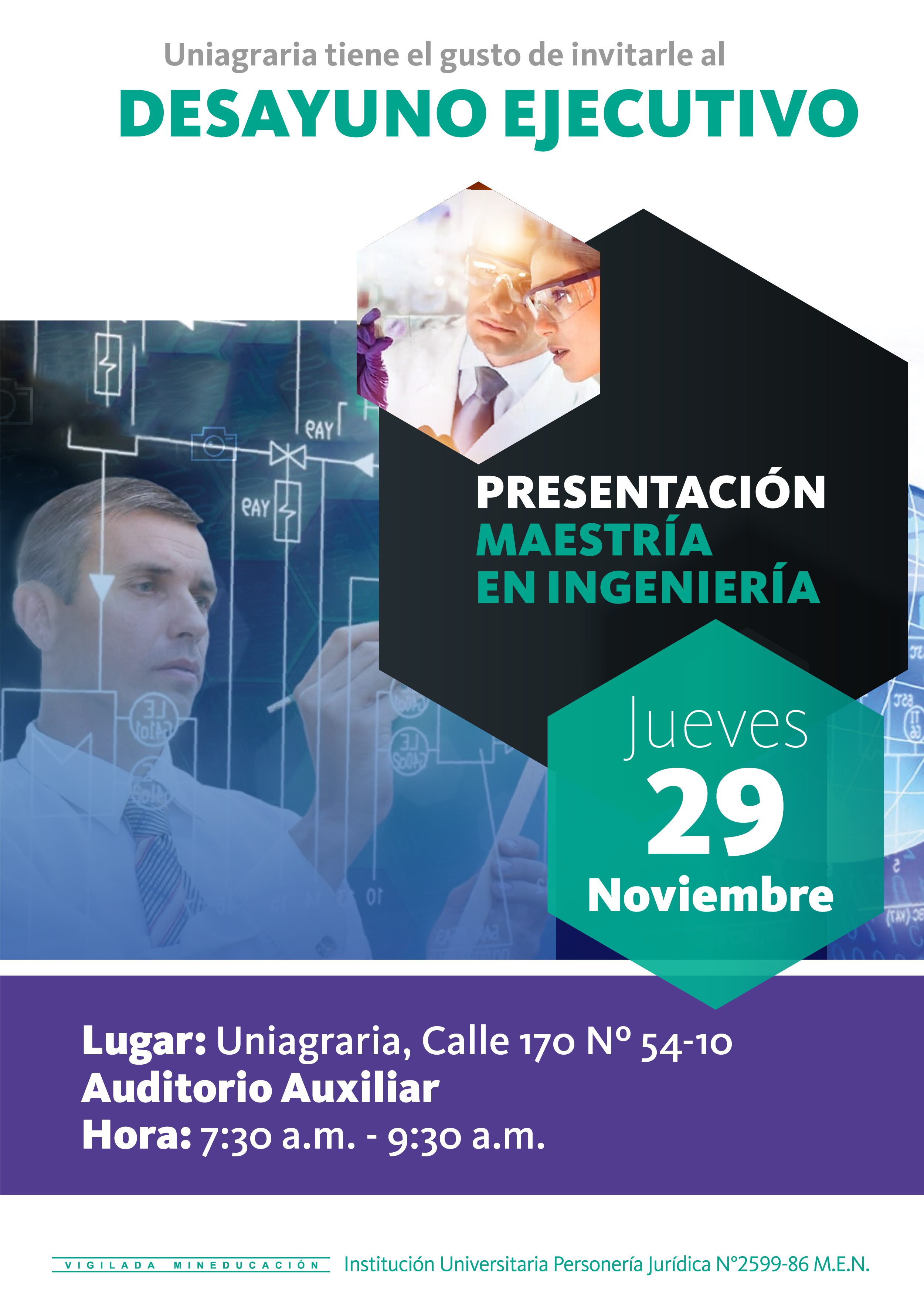 Desayuno ejecutivo: Presentación Maestría en Ingeniería