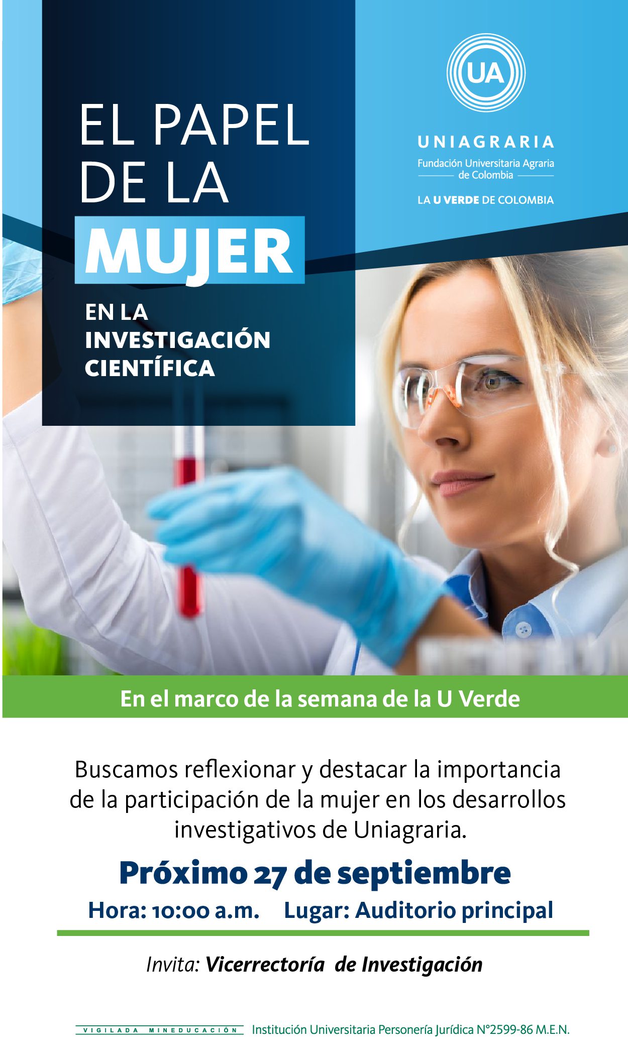 El papel de la mujer en la investigación científica