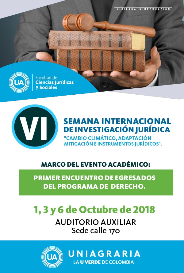 VI semana internacional de investigación jurídica