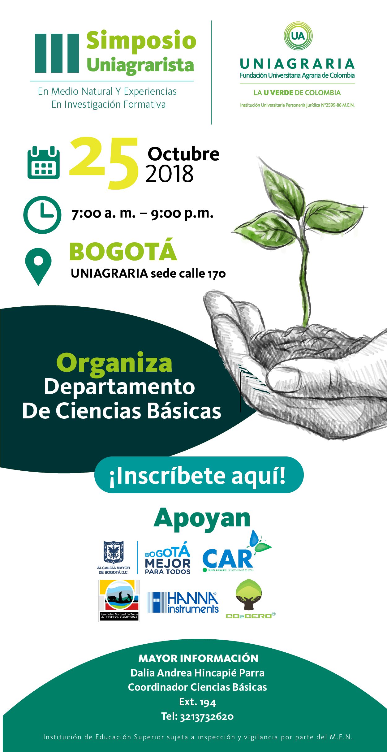 Tercer simposio uniagrarista (Bogotá)