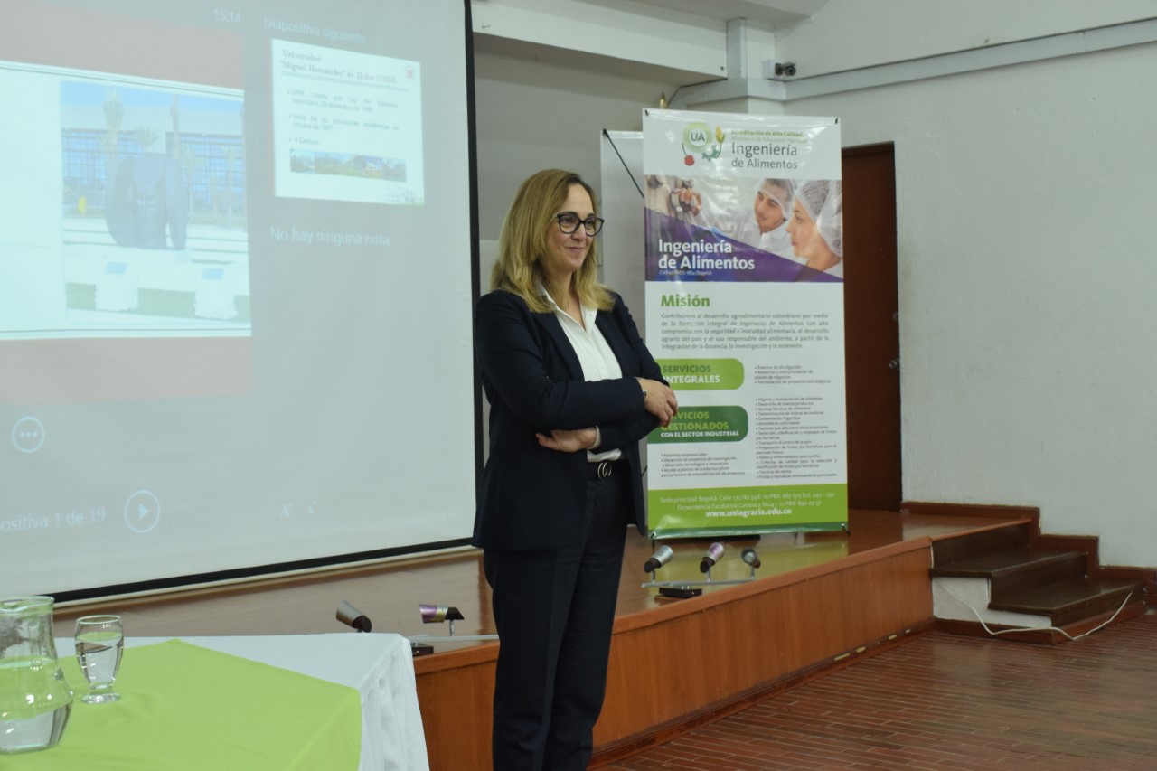 ¡Semana de grandes conferencias en el Programa de Ingeniería de Alimentos!