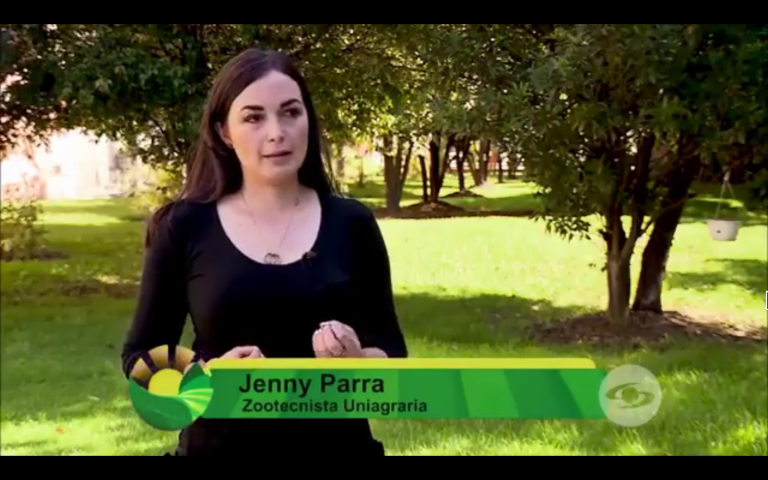 Jenny Parra – Zootecnista Uniagraria en la Finca de hoy