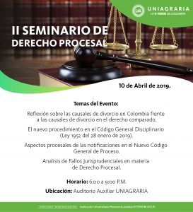 II Seminario de Derecho Procesal