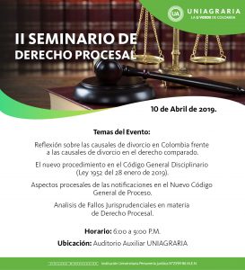 II Seminario de Derecho Procesal