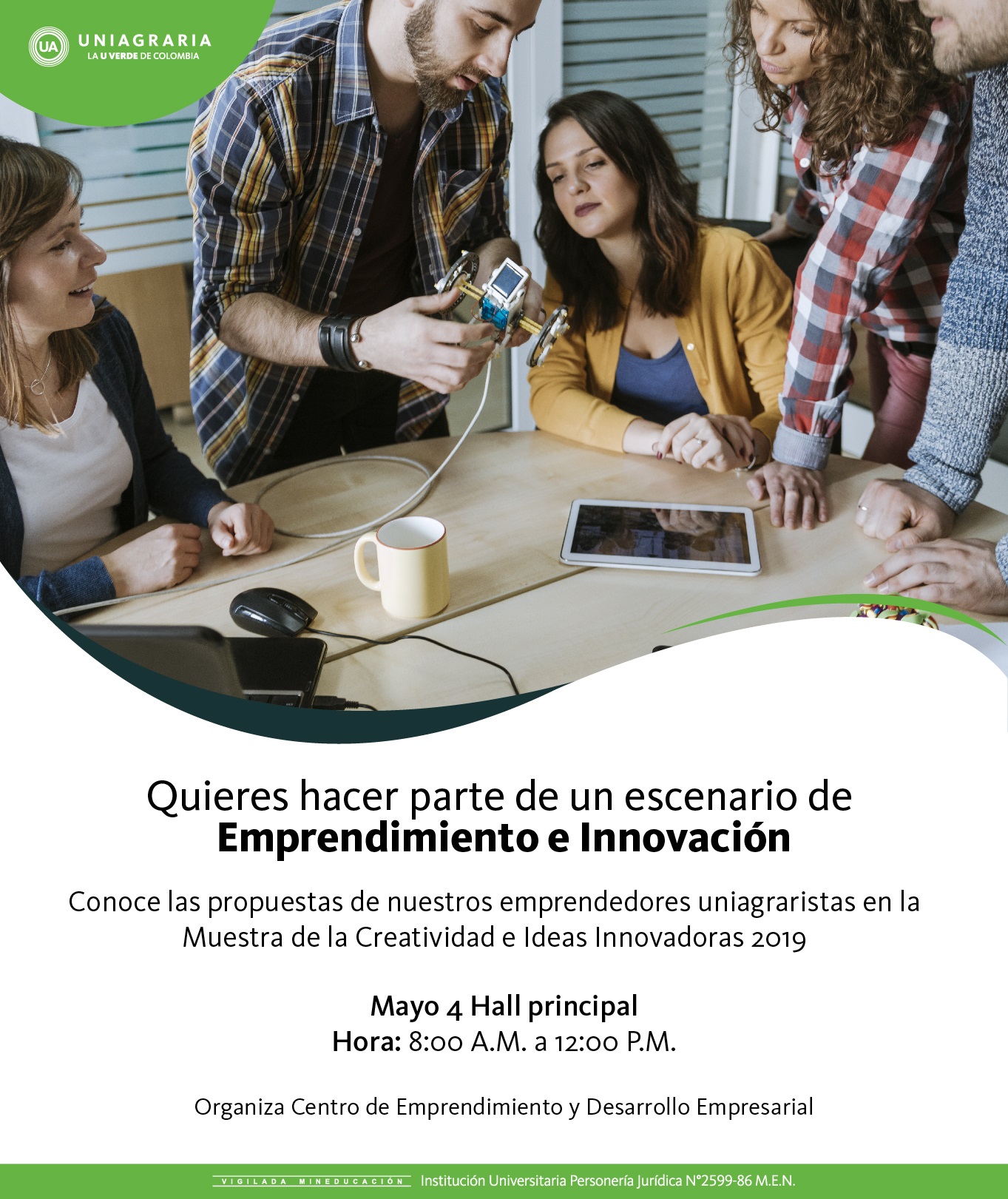 Quieres hacer parte de un escenario de Emprendimiento e Innovación