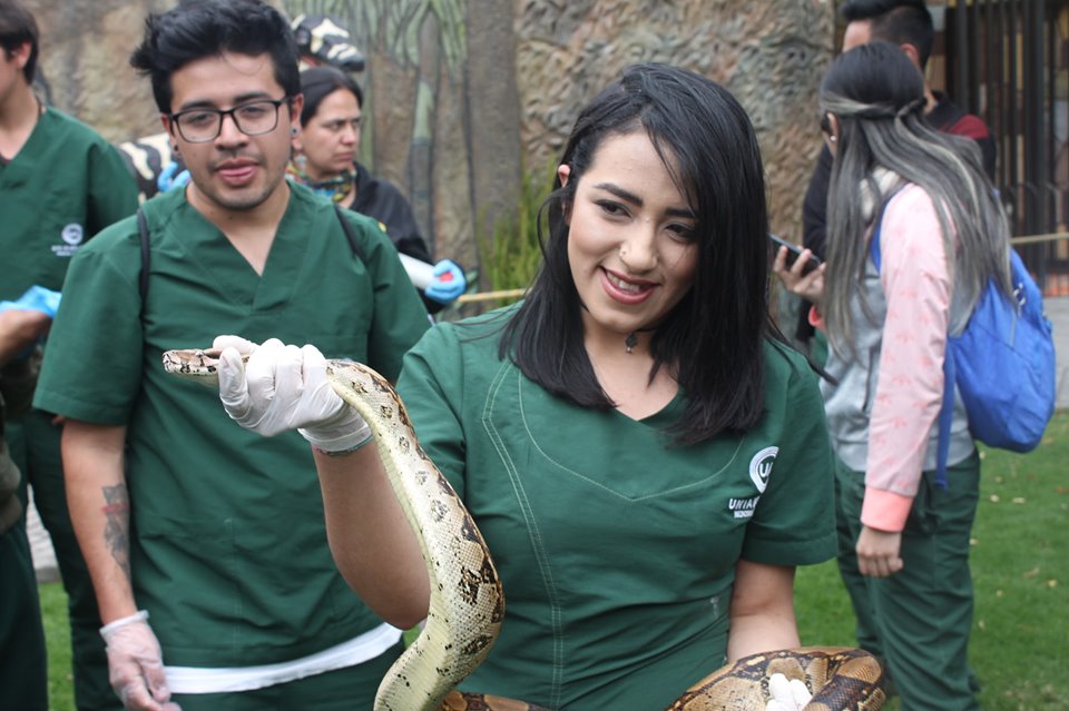 Estudiantes del Programa de Medicina Veterinaria visitan el Parque Jaime Duque