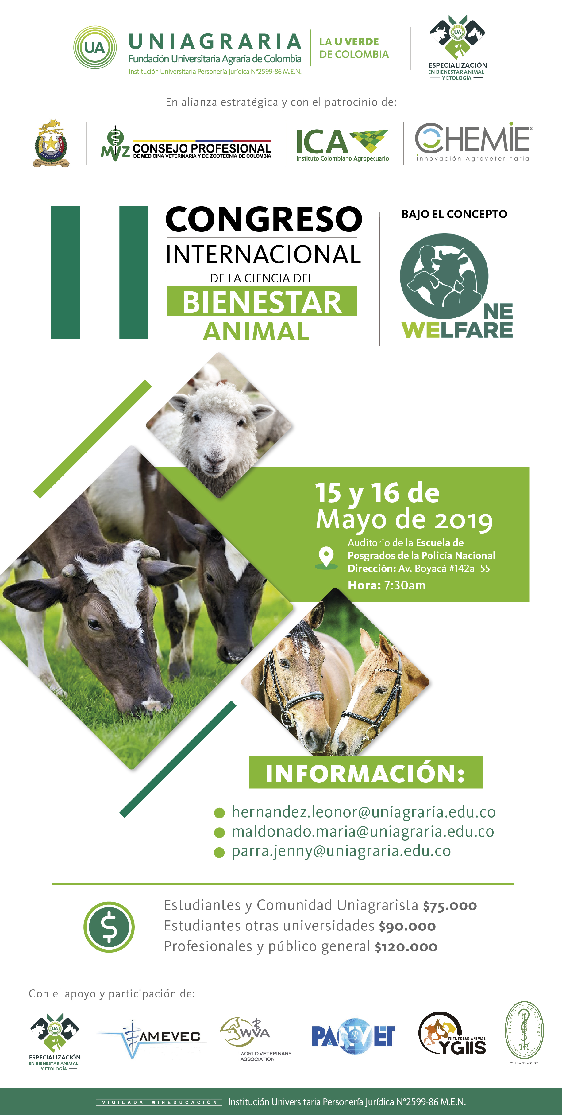 II Congreso Internacional de la Ciencia del Bienestar Animal