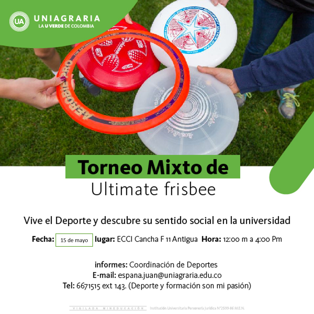 Torneo Mixto de Ultimate frisbee