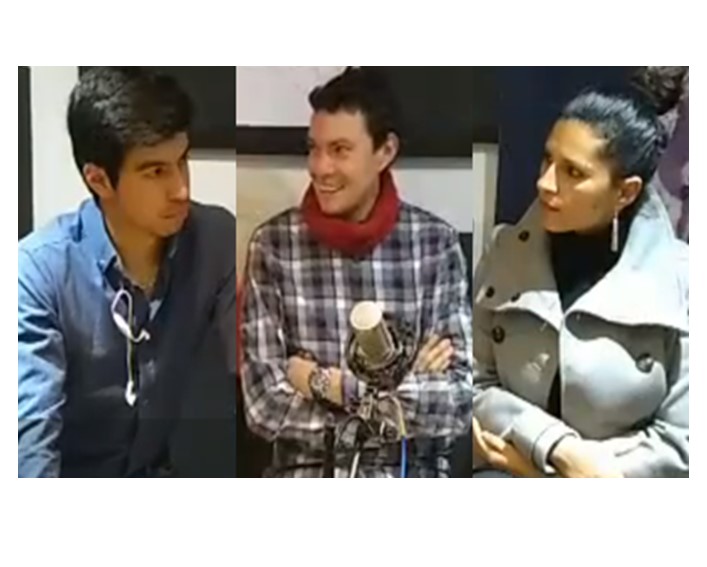 Carolina Polania, Jaime Avellaneda y Daniel Hernández