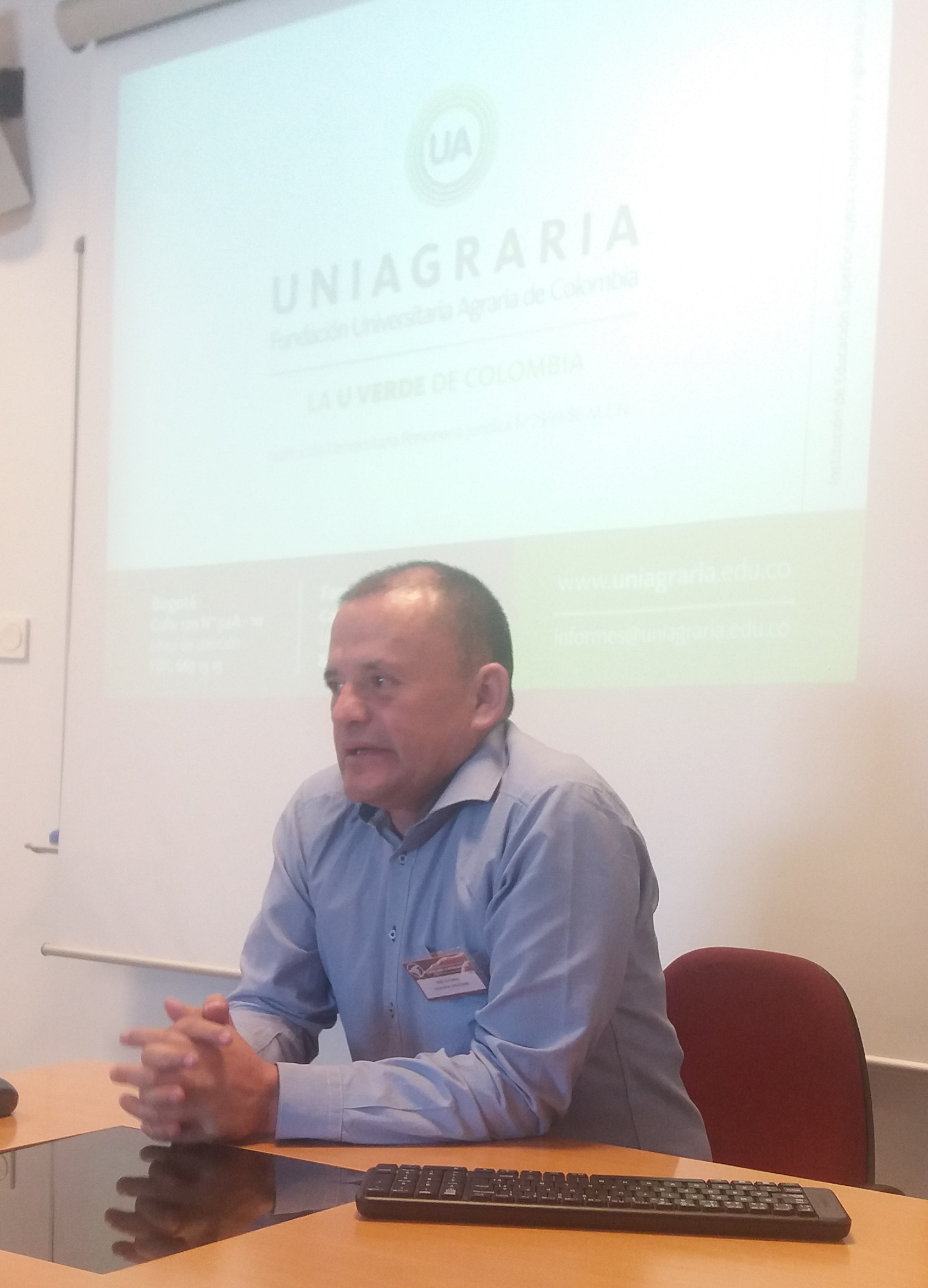 Investigador de Uniagraria presente en España y Suiza