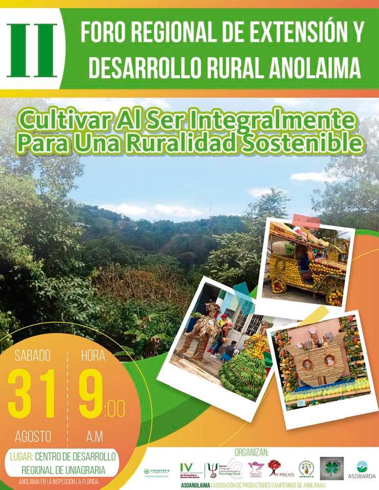 I Foro regional de extensión y desarrollo rural Tota Boyacá