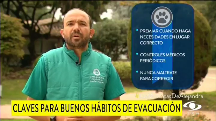 Claves para buenos hábitos de evacuación. #UAenmedios