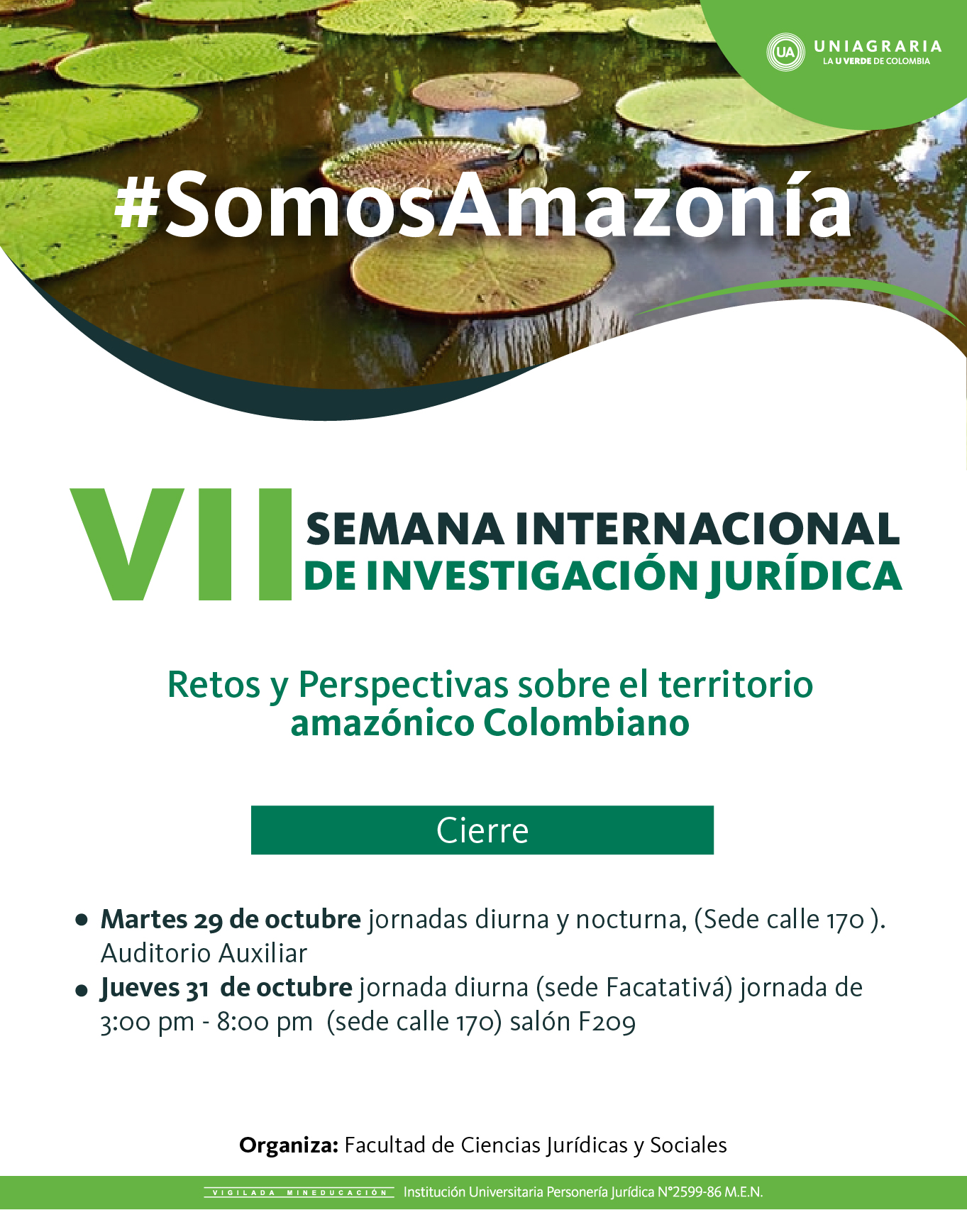 VII Semana internacional de investigación jurídica