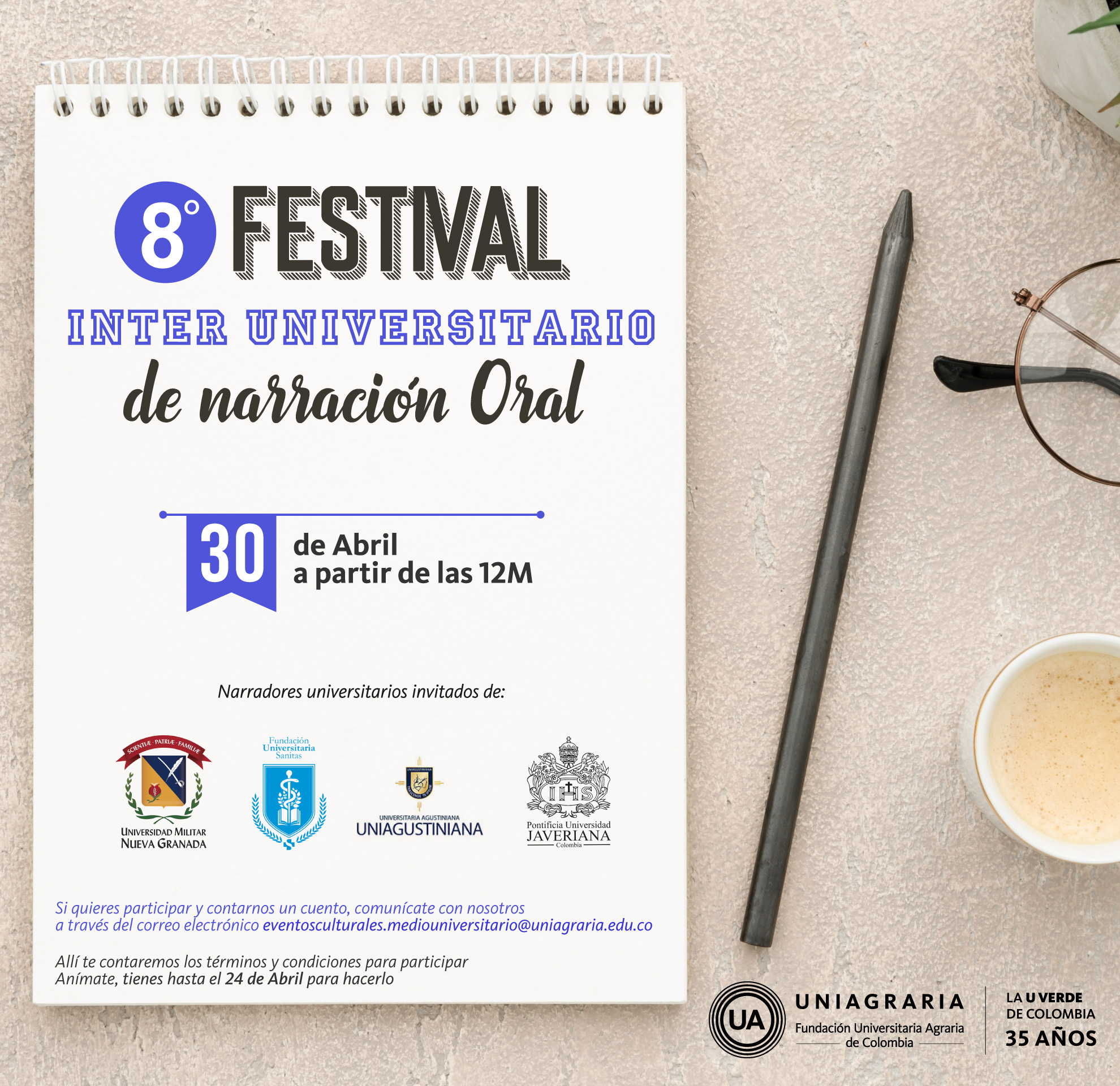 8vo festival inter universitario de Narración Oral