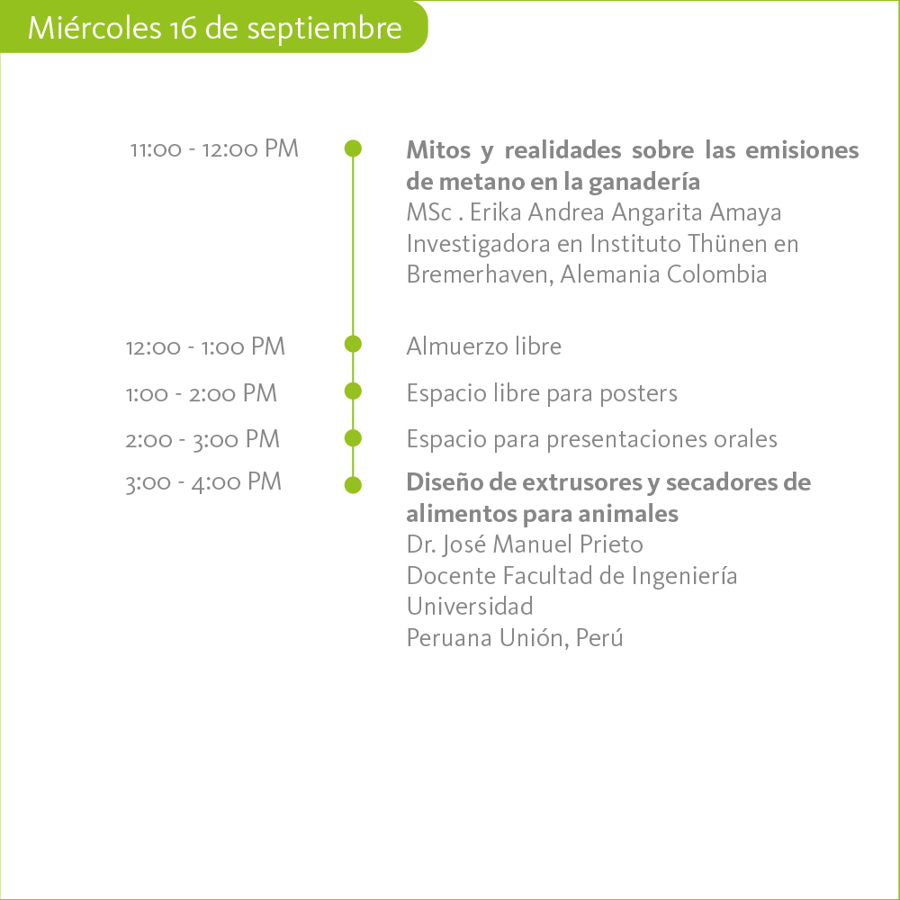 ll seminario internacional de Alimentación y Nutricional Animal