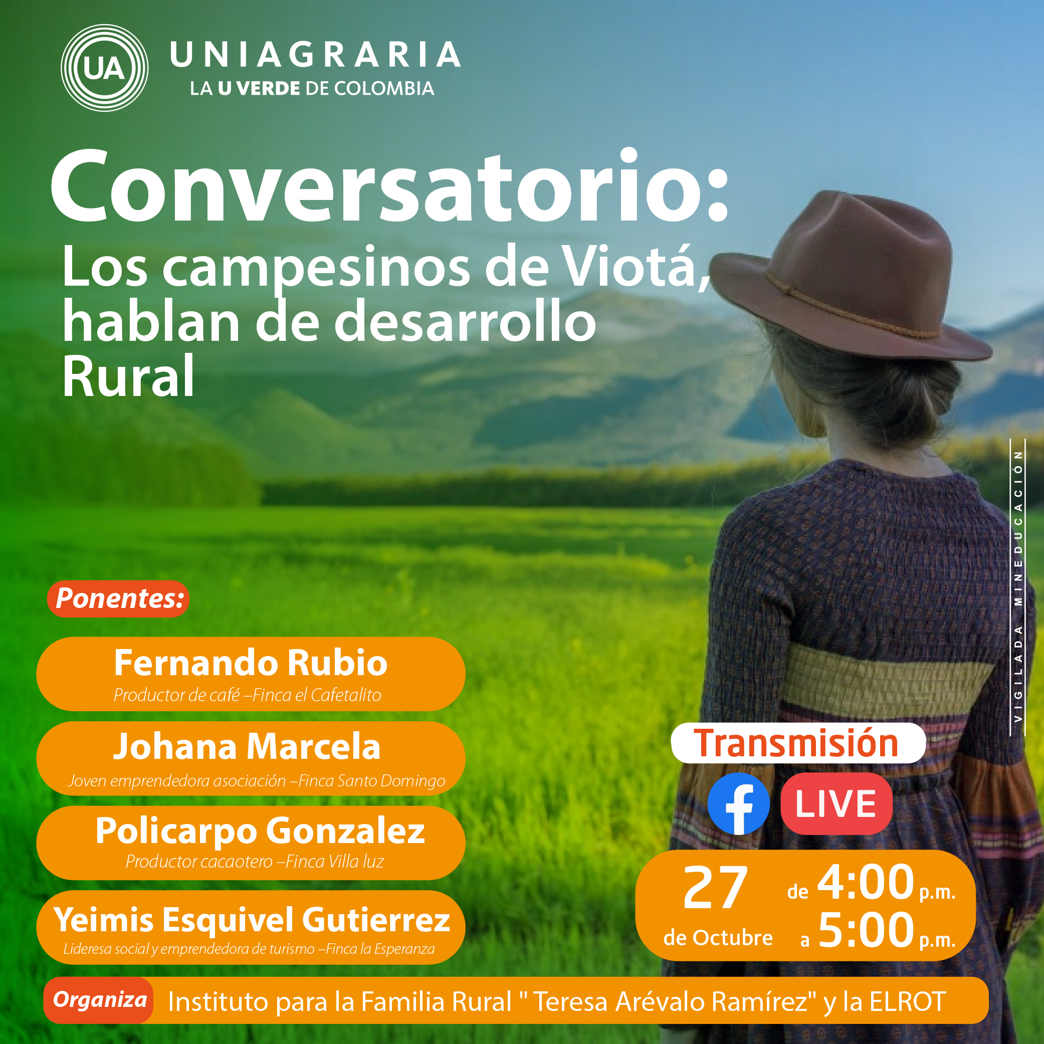 Conversatorio: Los campesiones de Viotá hablan de desarrollo Rural