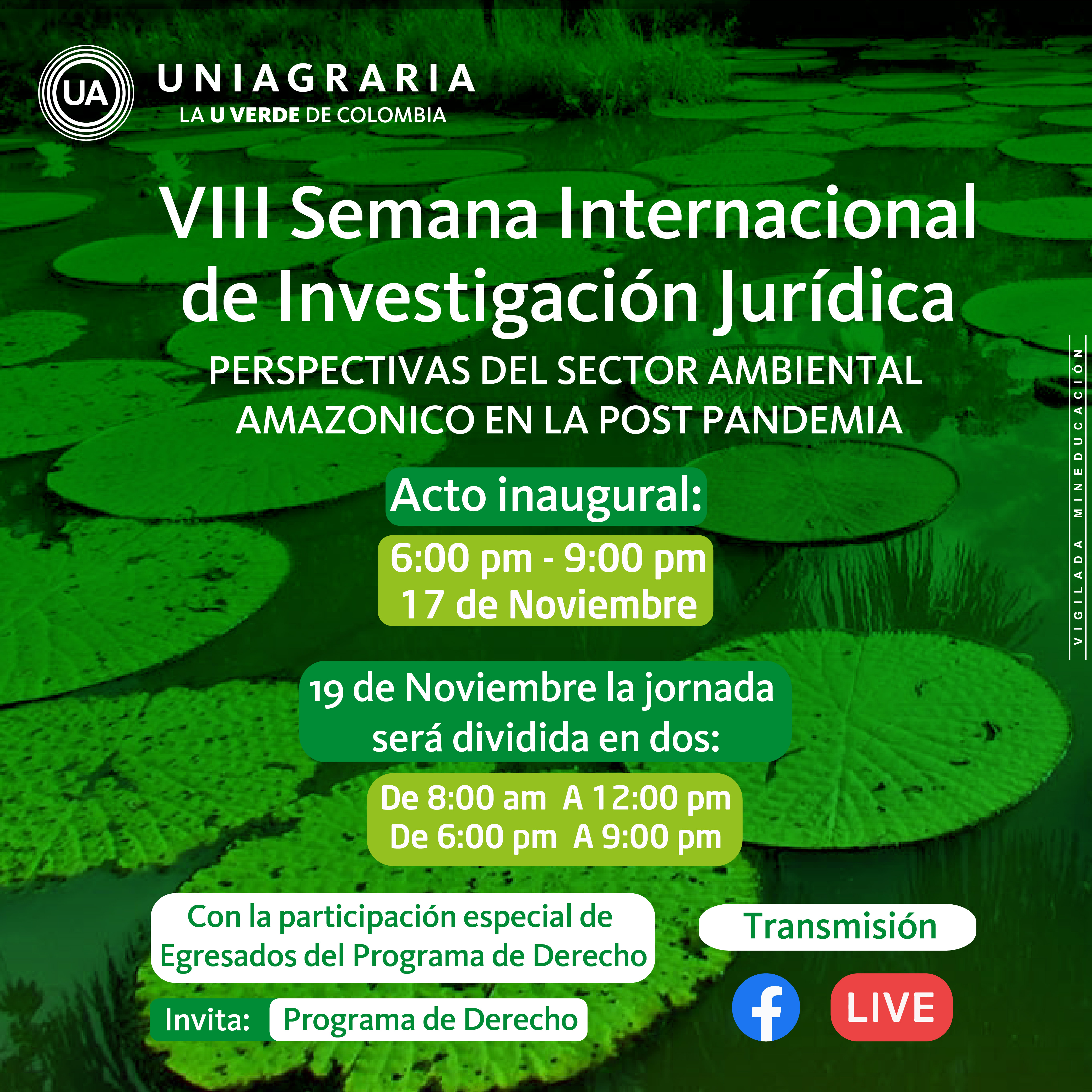 Vlll Semana Internacional de Investigación Jurídica