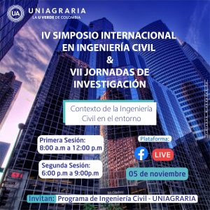 lV Simposio internacional en Ingeniería Civil & Vll jornadas de investigación