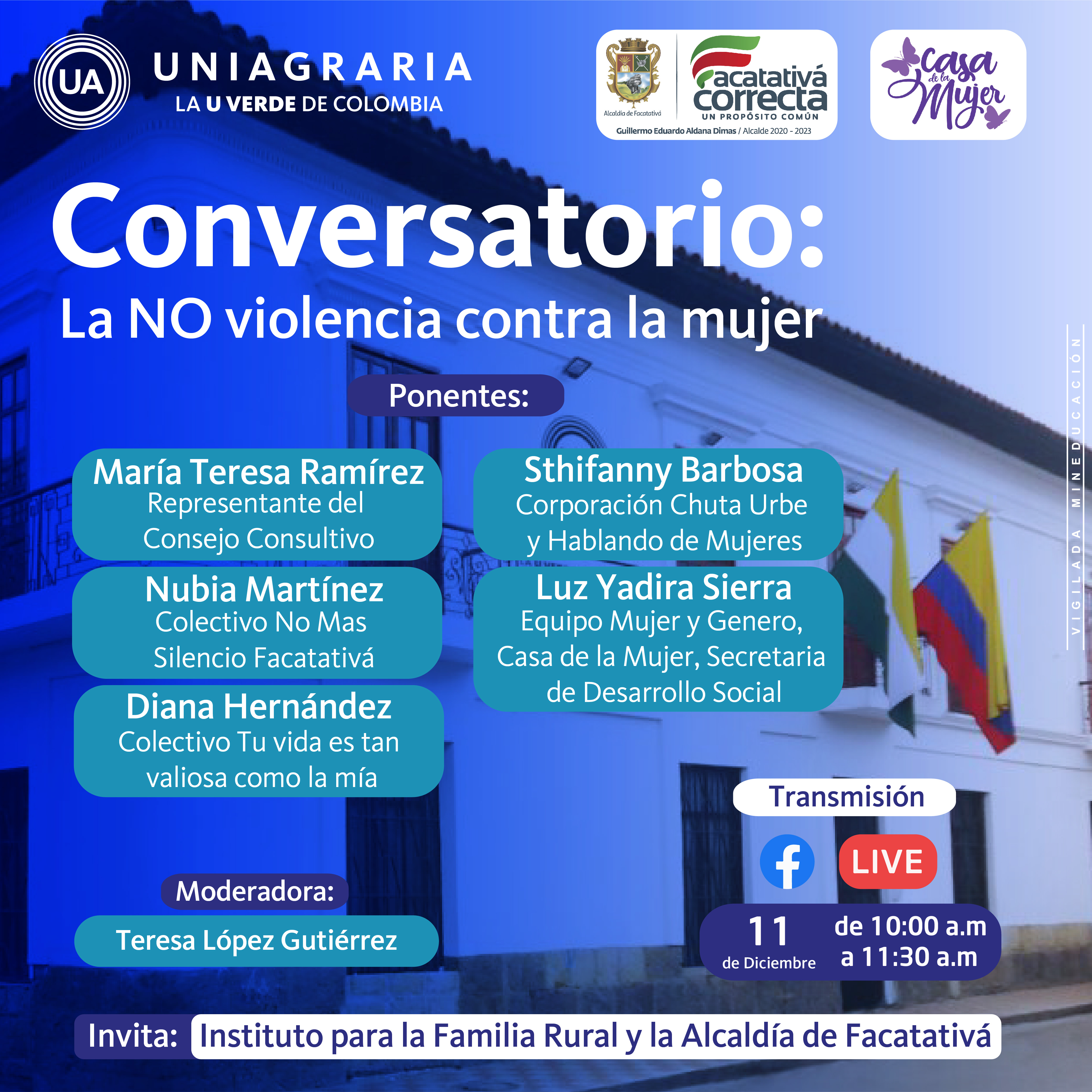 Conversatorio: La NO violencia contra la mujer