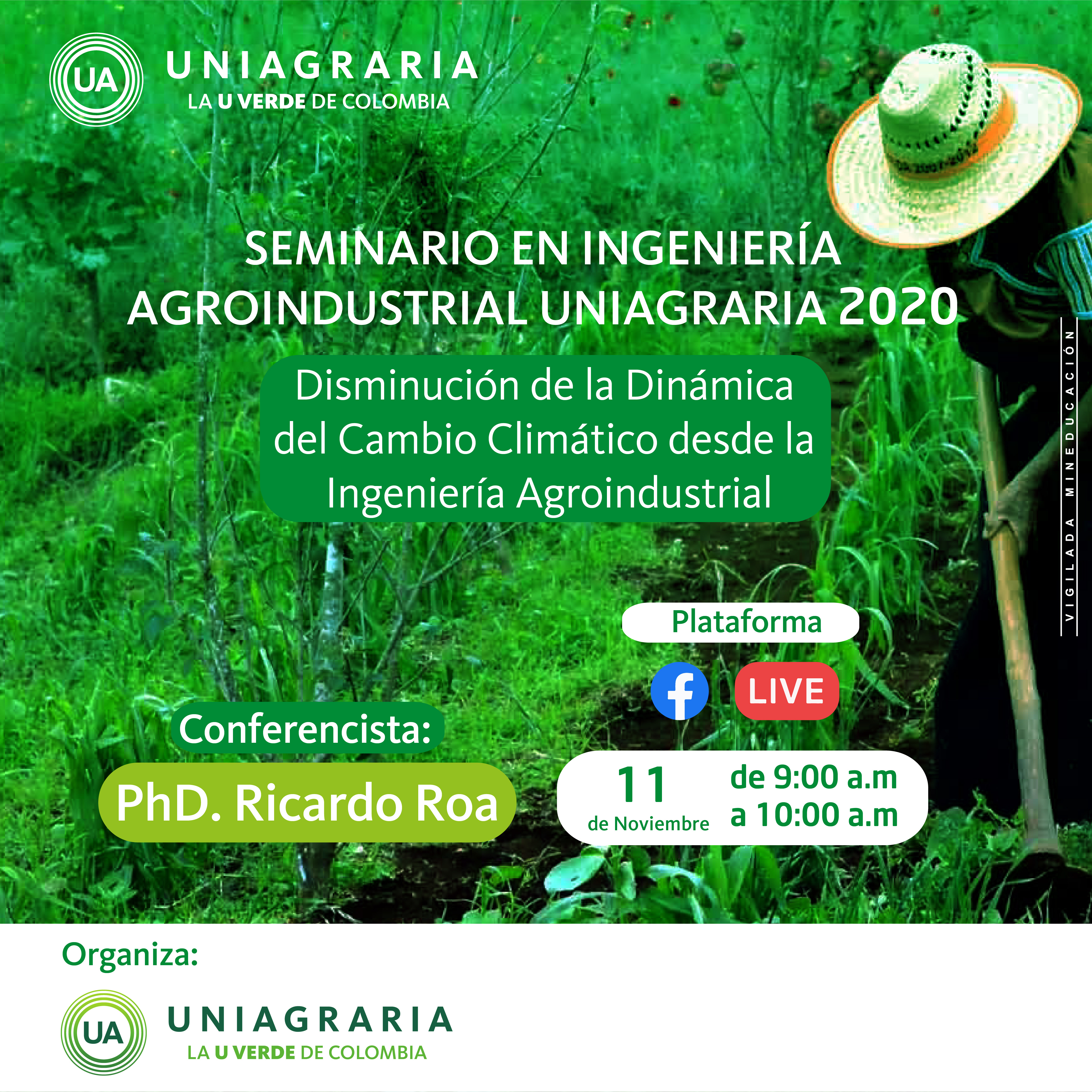 Seminario en Ingeniería Agroindustrial Uniagraria 2020