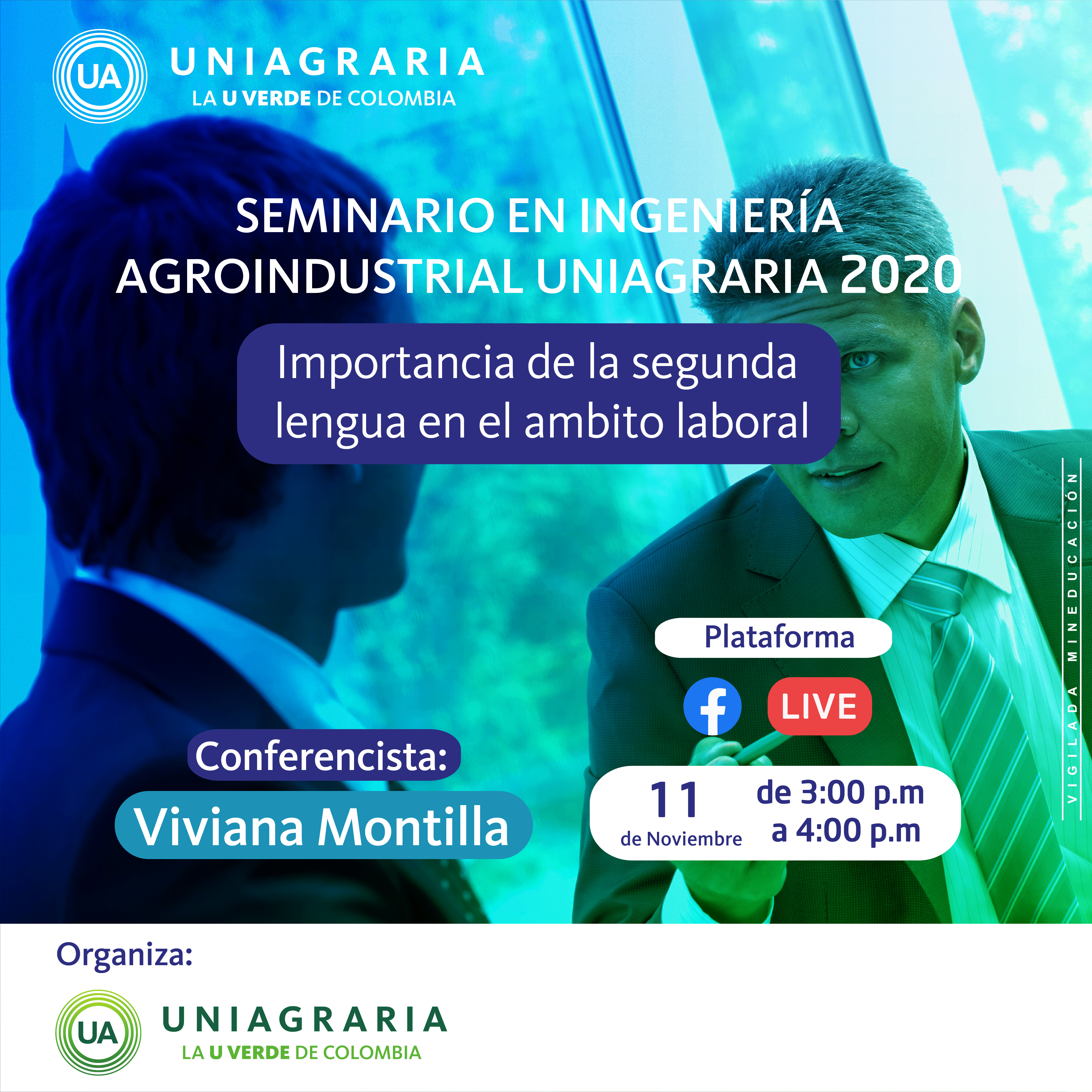 Seminario en Ingeniería Agroindustrial Uniagraria 2020