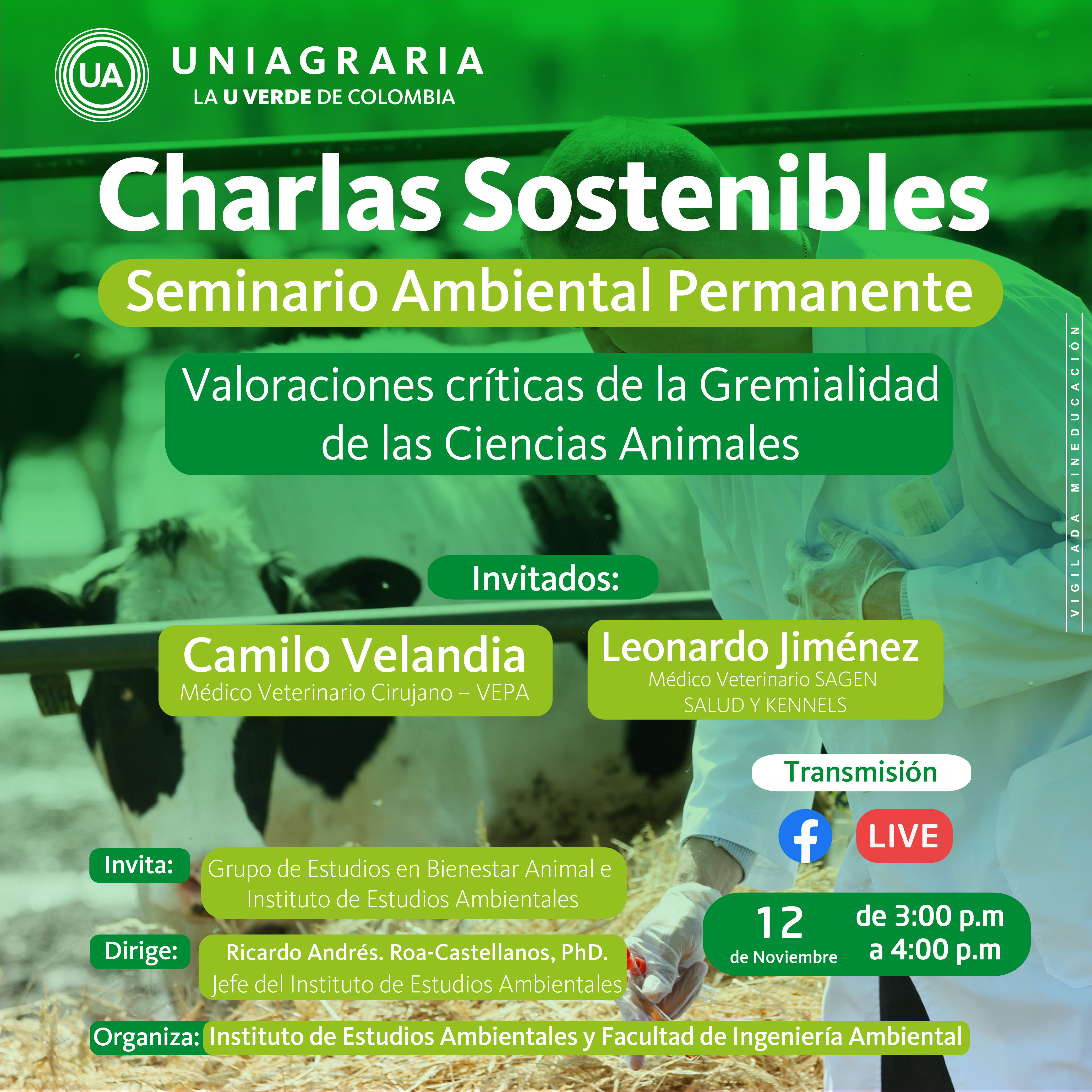 Charlas sostenibles: Seminario Ambiental Permanente