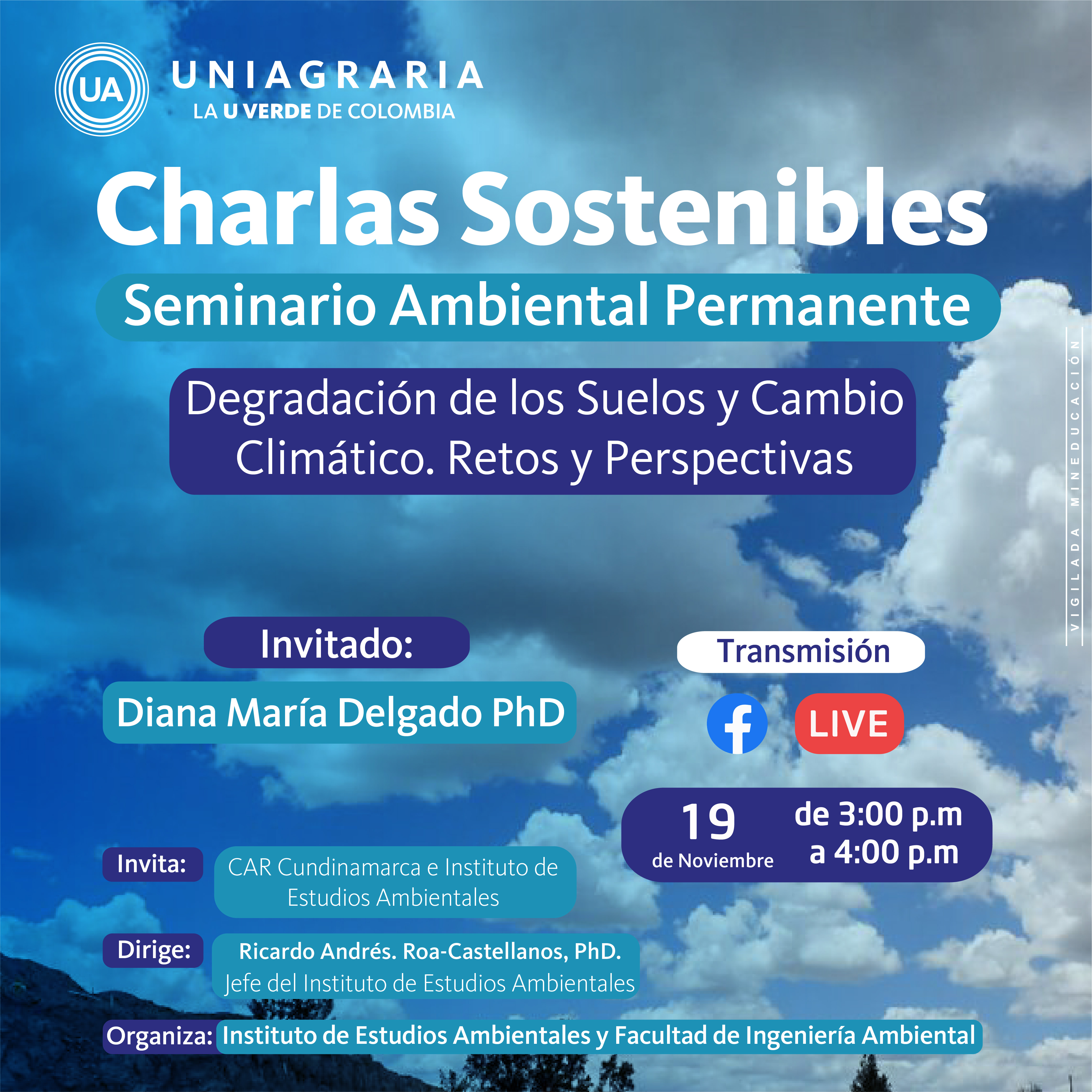 Charlas sostenibles: Seminario Ambiental Permanente