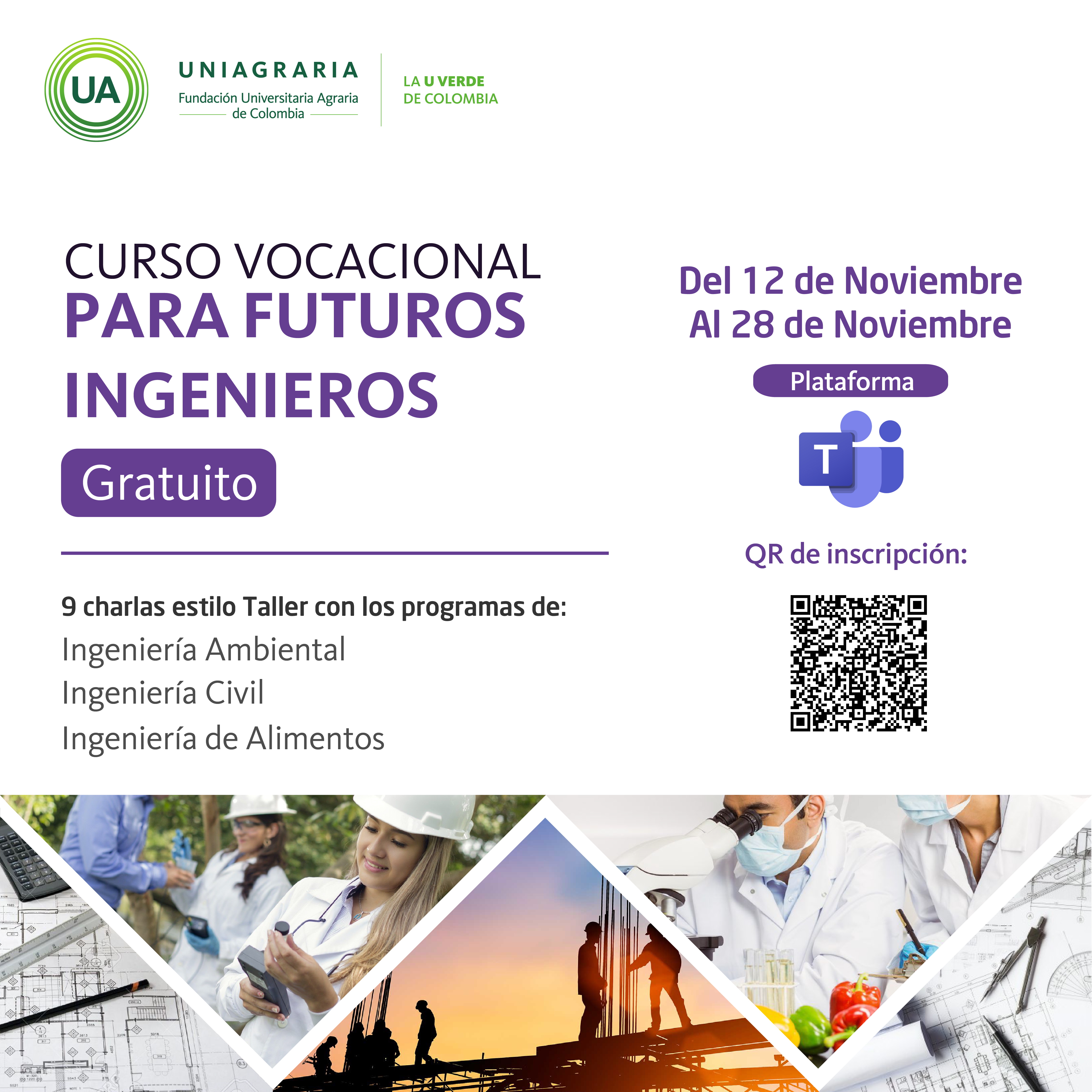 Curso vocacional para futuros Ingenieros