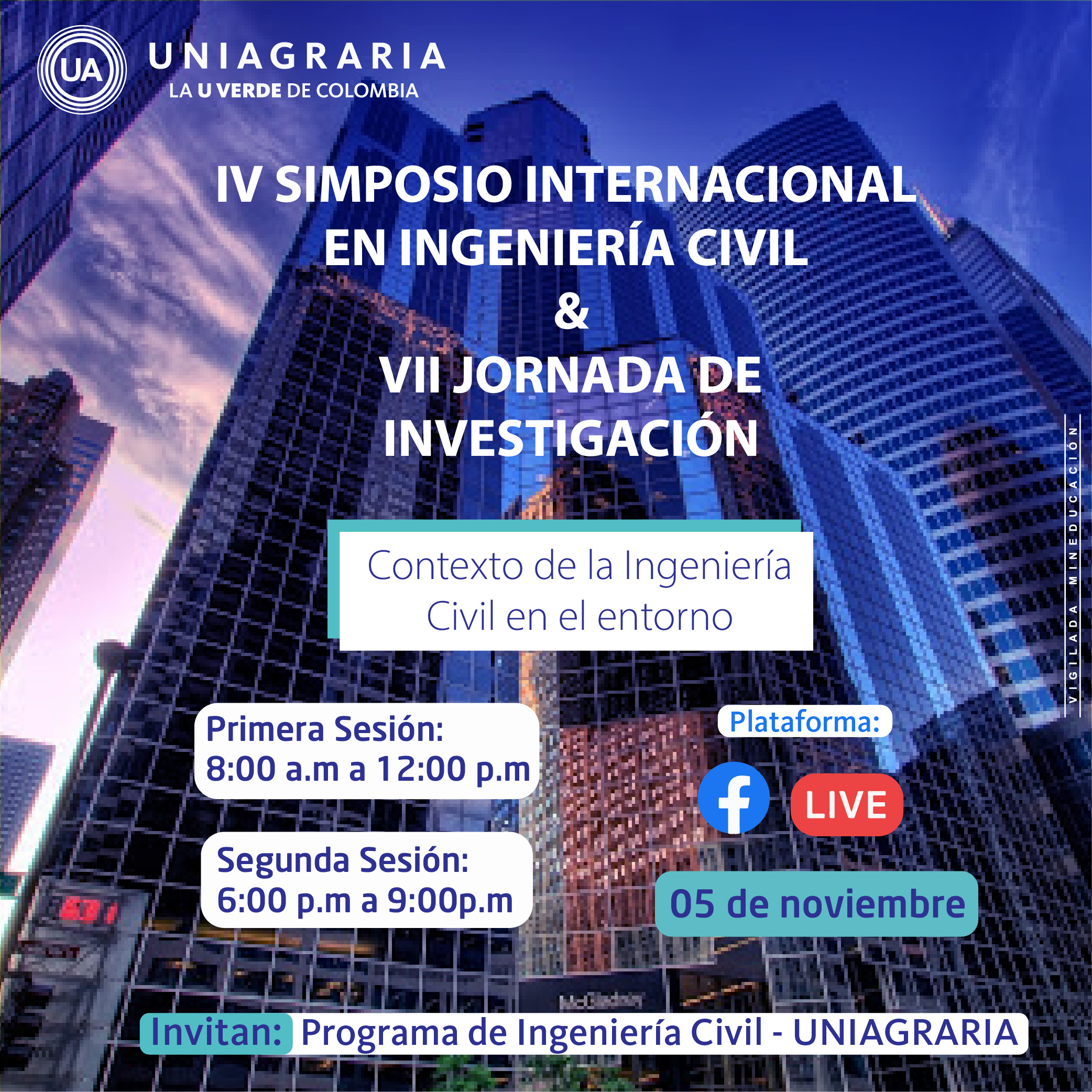 lV Simposio internacional en Ingeniería Civil & Vll jornadas de investigación